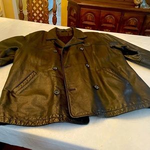 Genuine Black leather Jacket